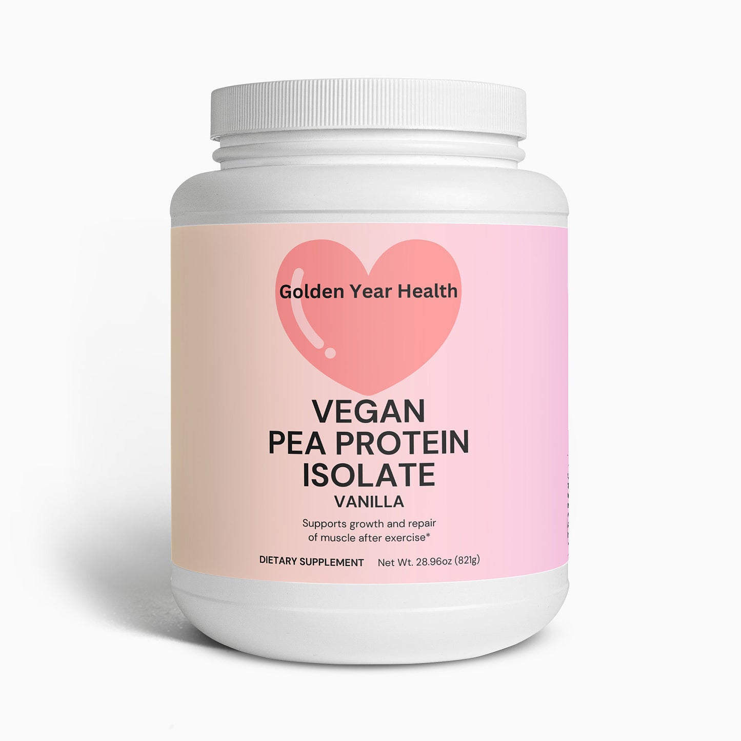 Vegan Pea Protein Isolate (Vanilla)