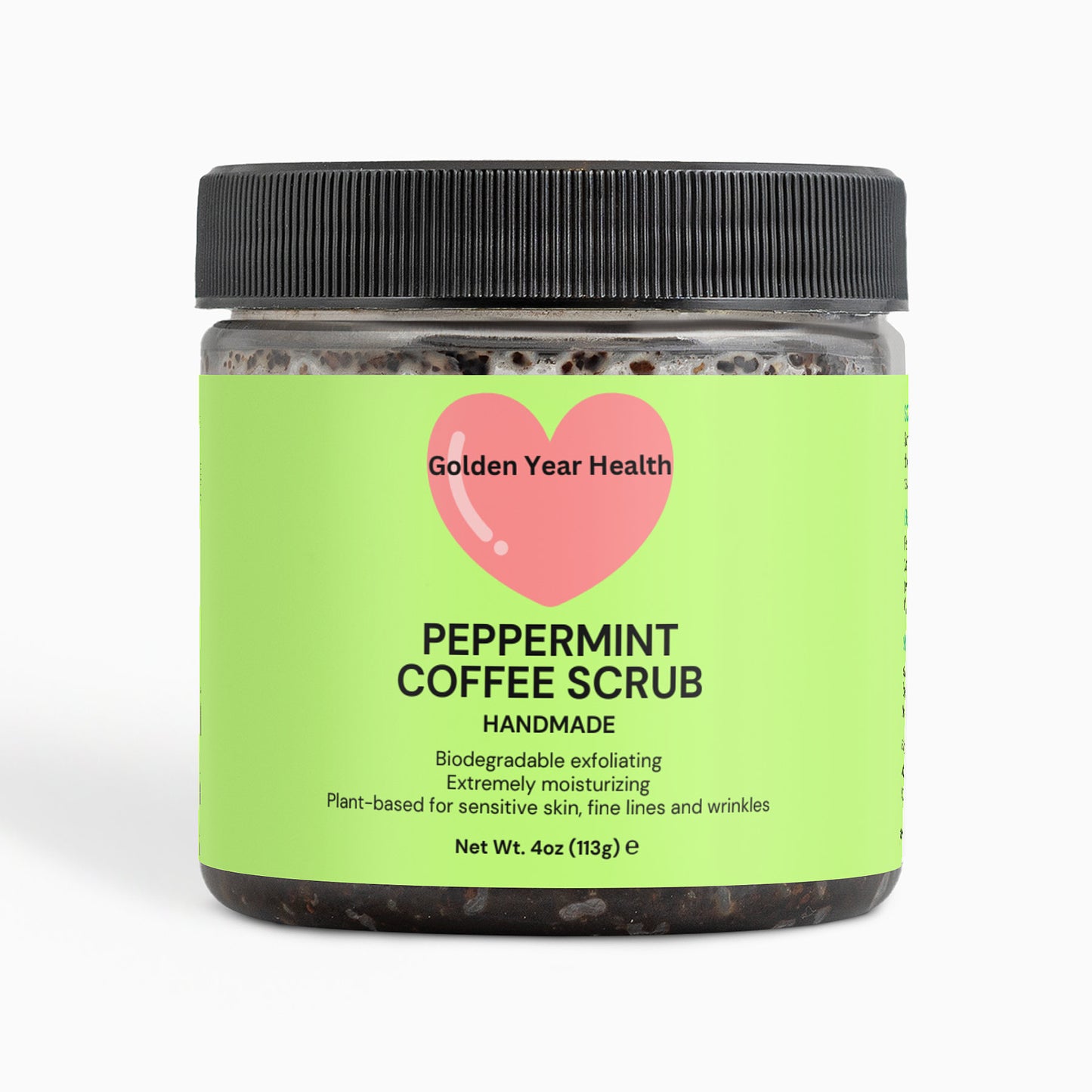 Peppermint Coffee Scrub