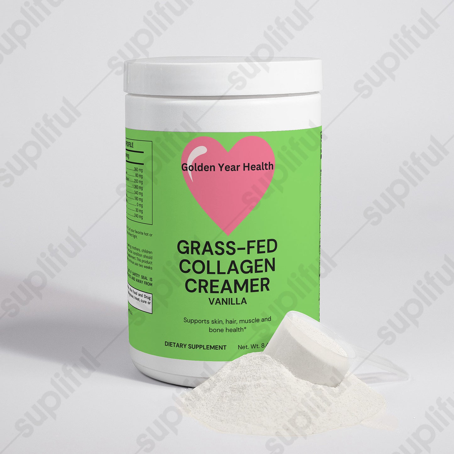 Grass-Fed Collagen Creamer (Vanilla)