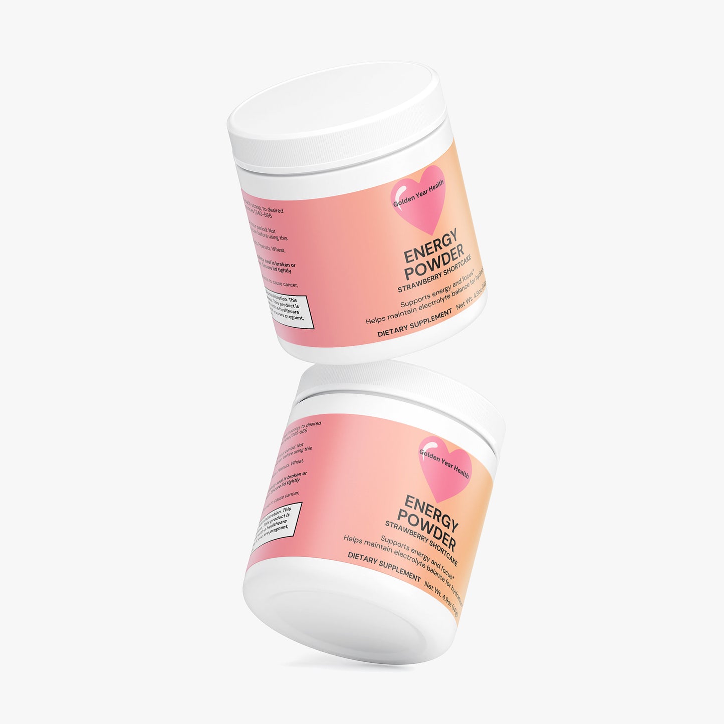 Energy Powder (Strawberry Shortcake)
