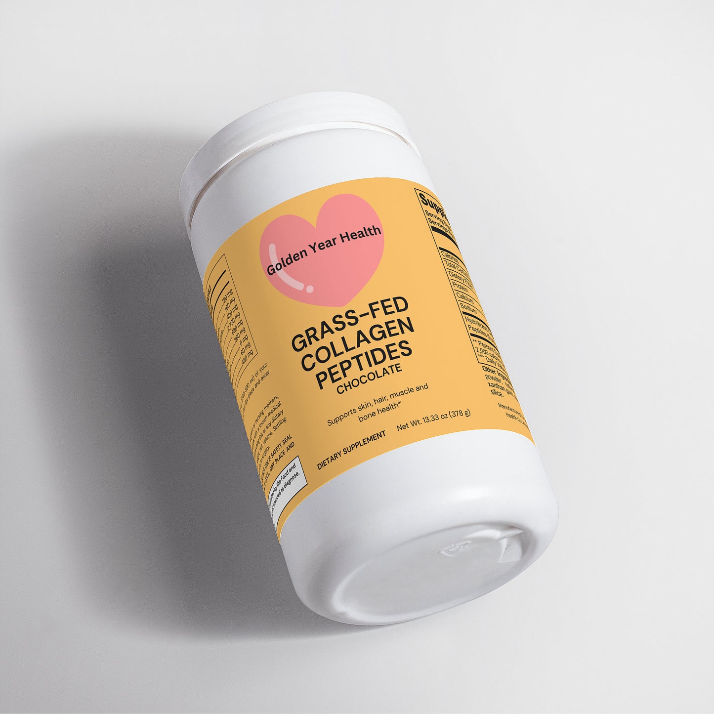 Grass-Fed Collagen Peptides Powder (Chocolate)