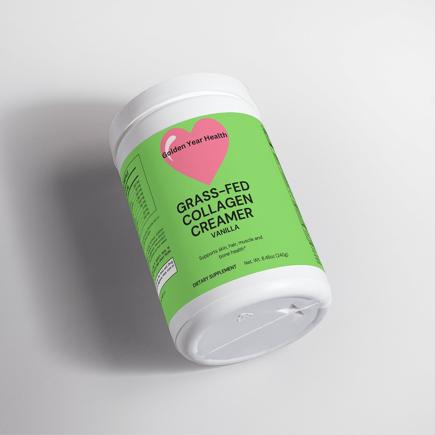 Grass-Fed Collagen Creamer (Vanilla)