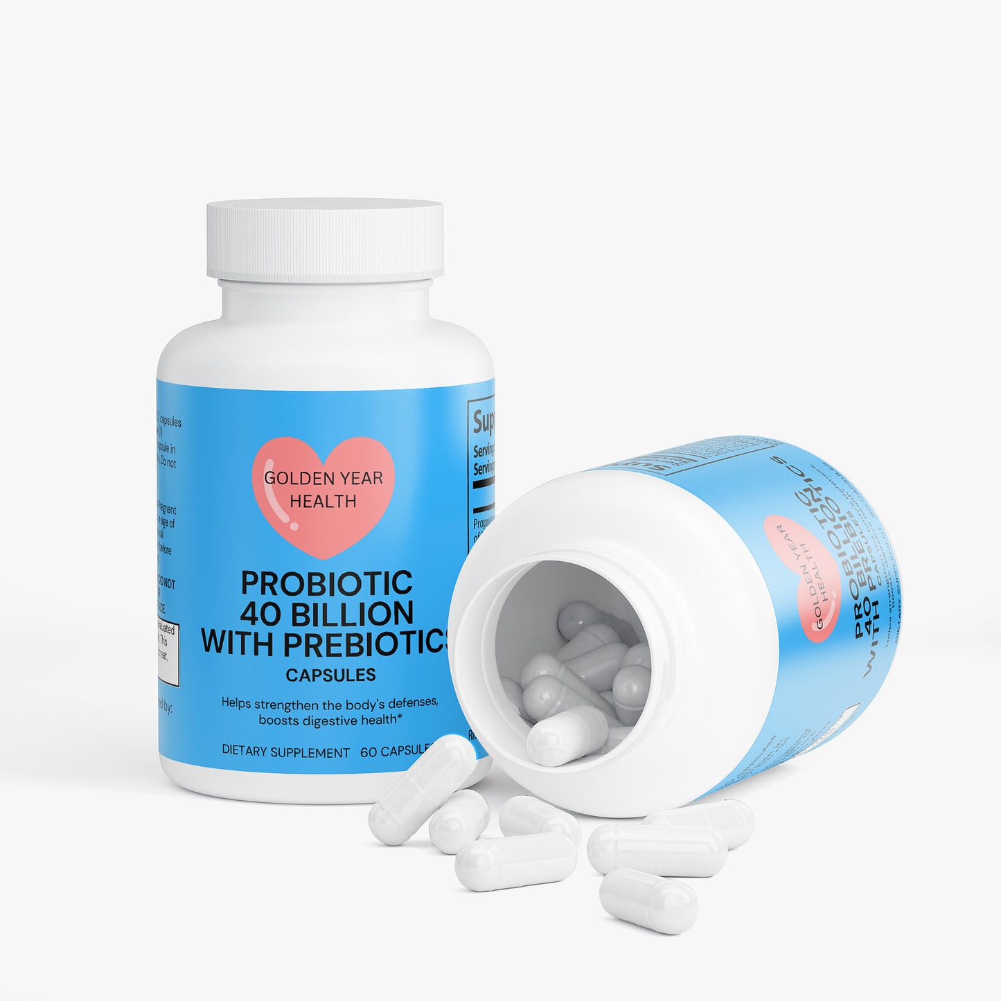 Probiotic 40 Billion with Prebiotics