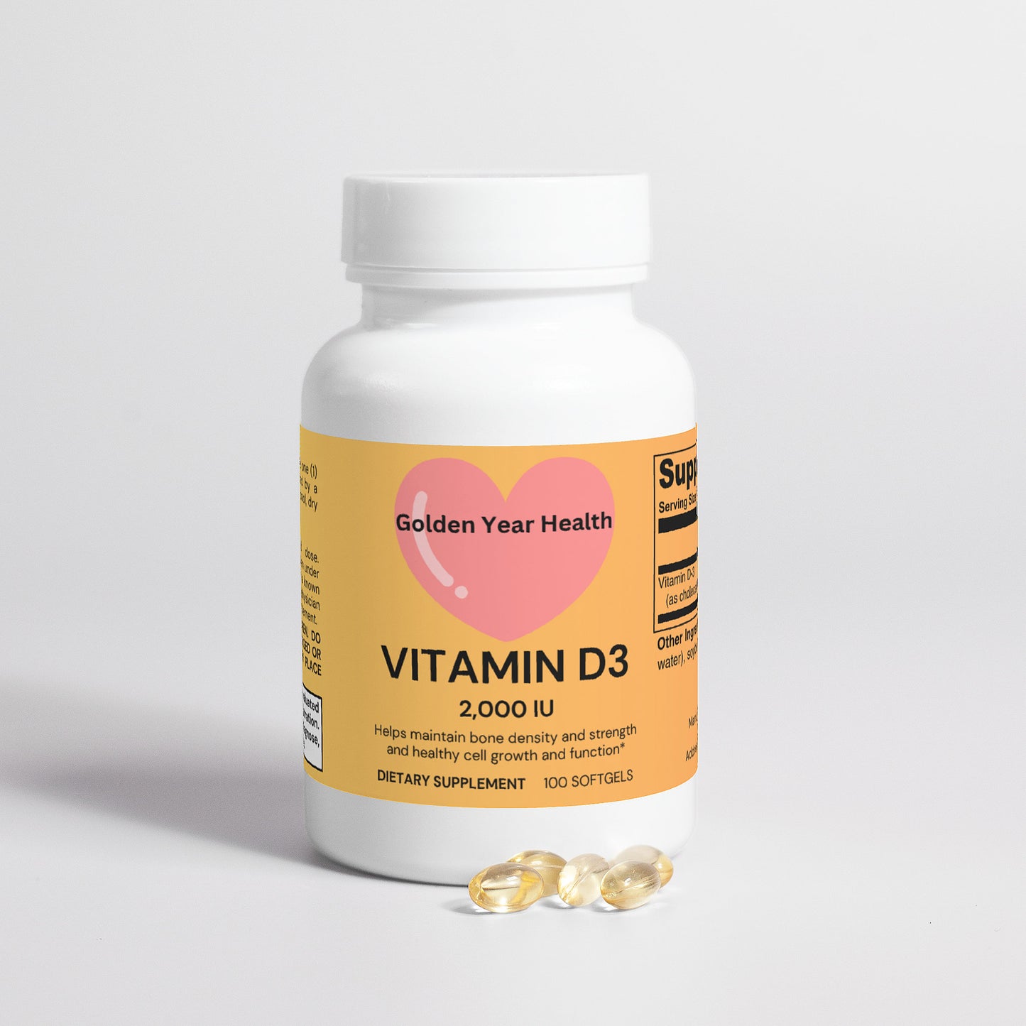 Vitamin D3 2,000 IU