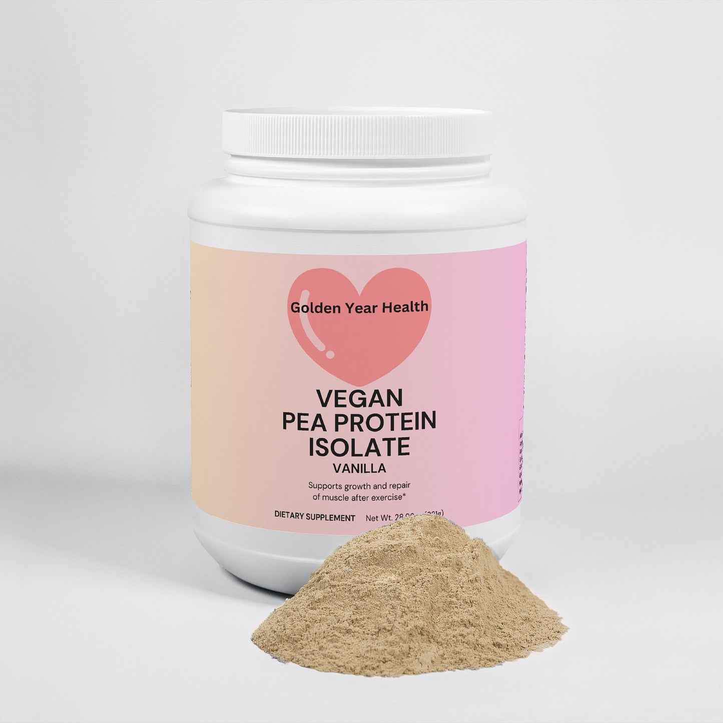 Vegan Pea Protein Isolate (Vanilla)