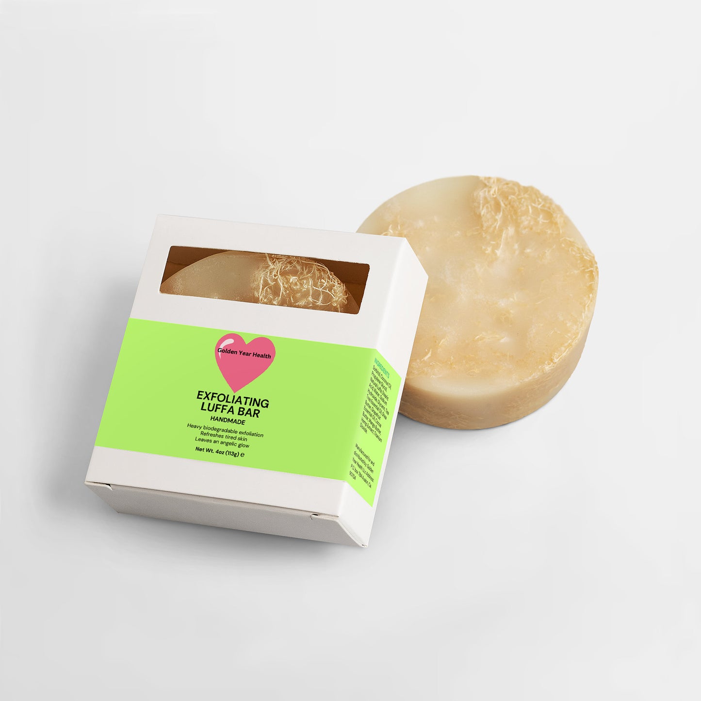 Exfoliating Luffa Bar
