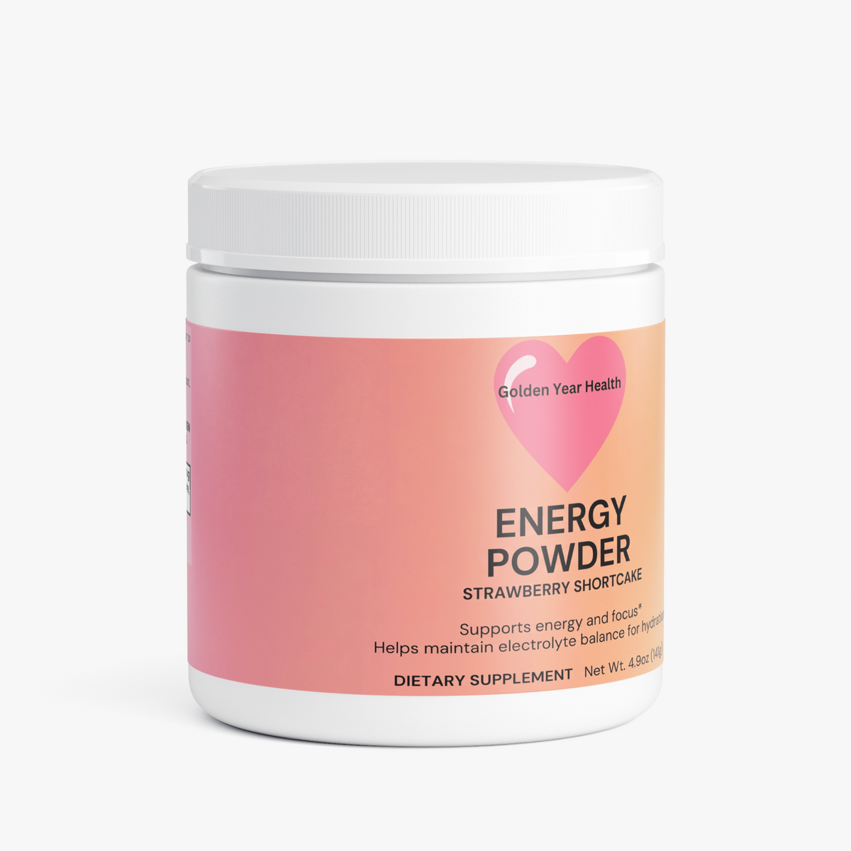 Polvo energético (Strawberry Shortcake)