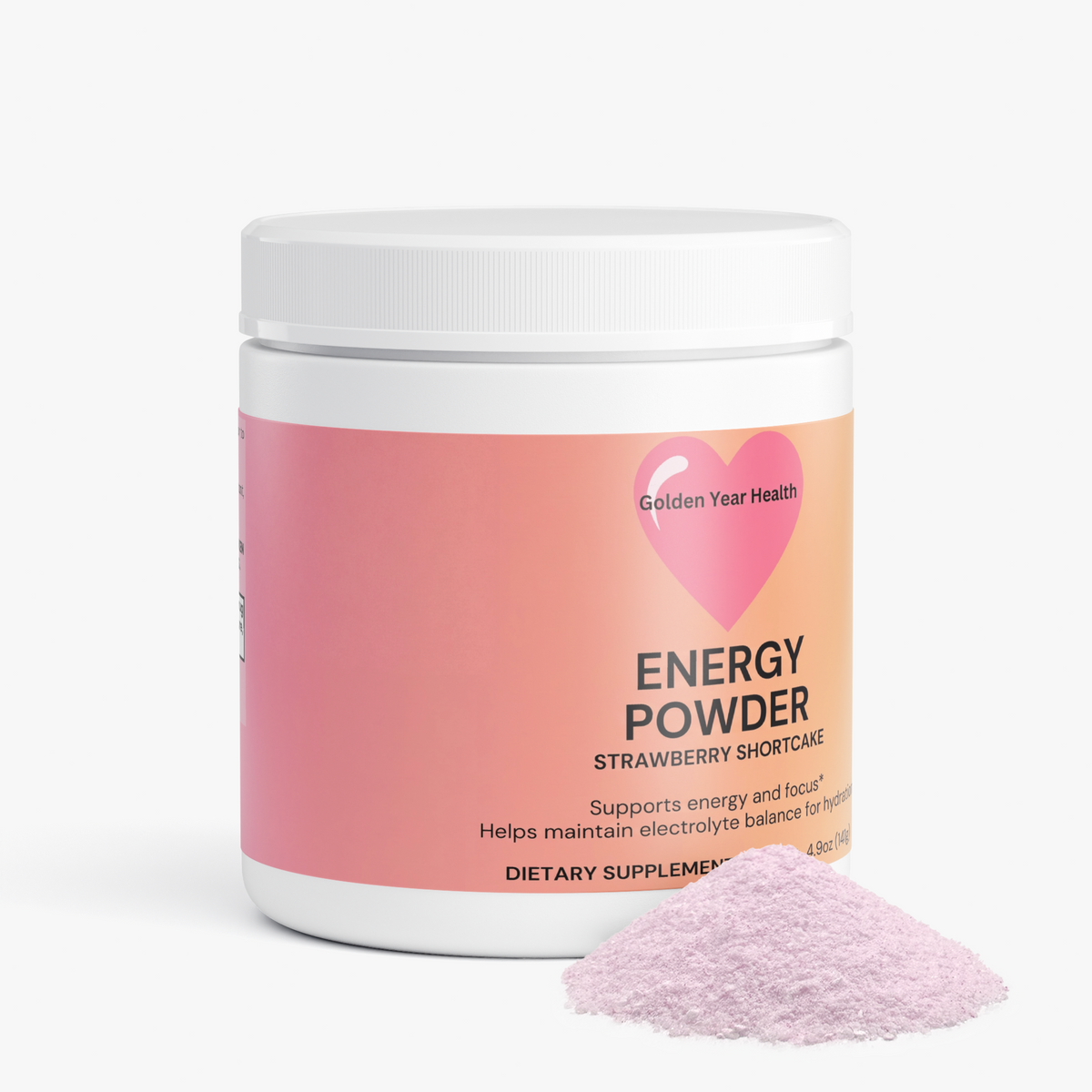 Polvo energético (Strawberry Shortcake)
