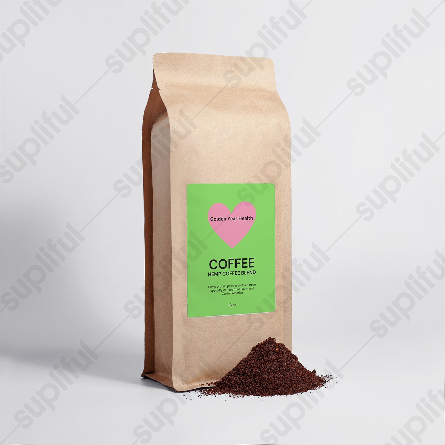 Organic Hemp Coffee Blend - Medium Roast 16oz